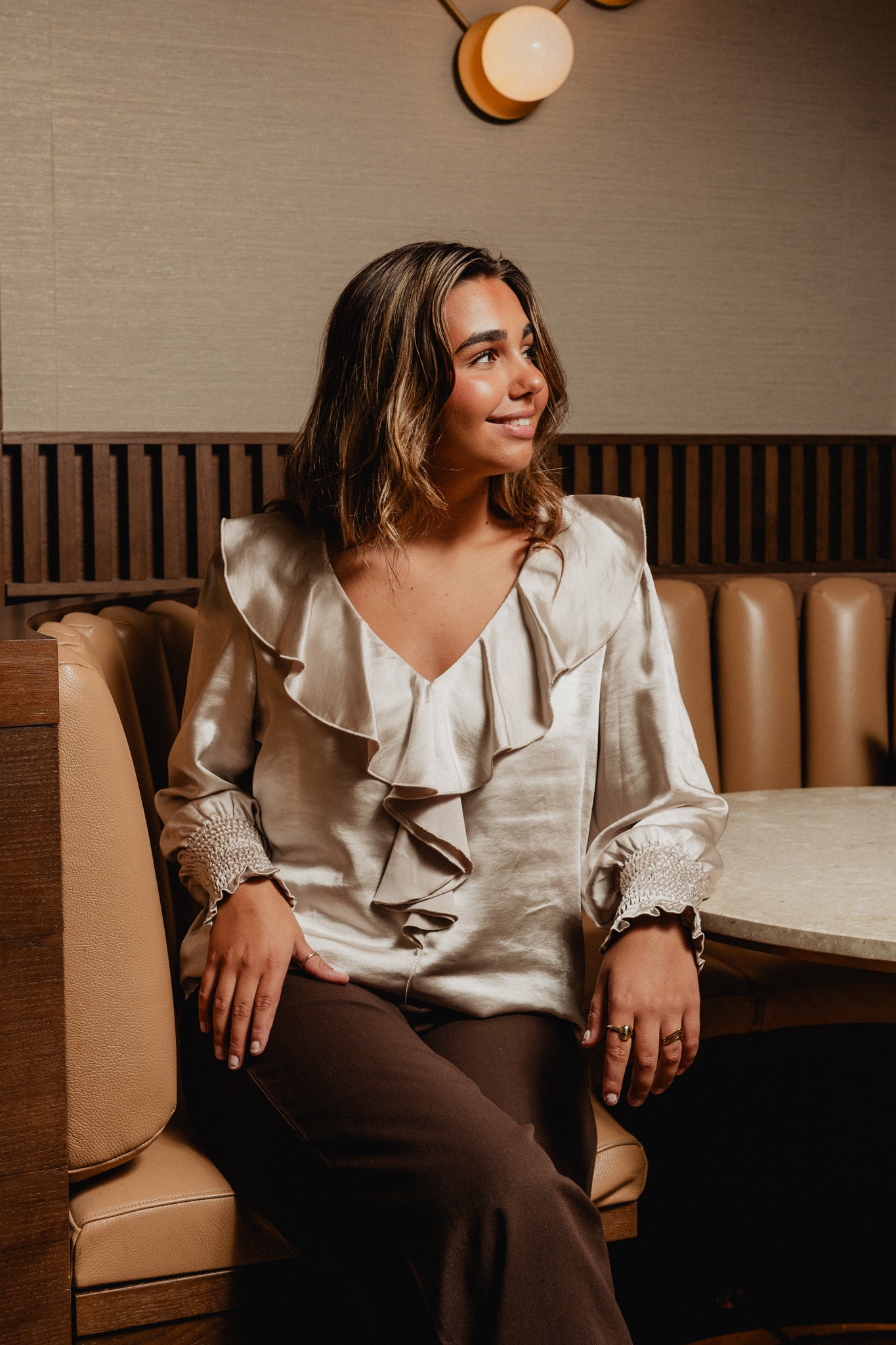 AWBEA Top - Pumice Stone